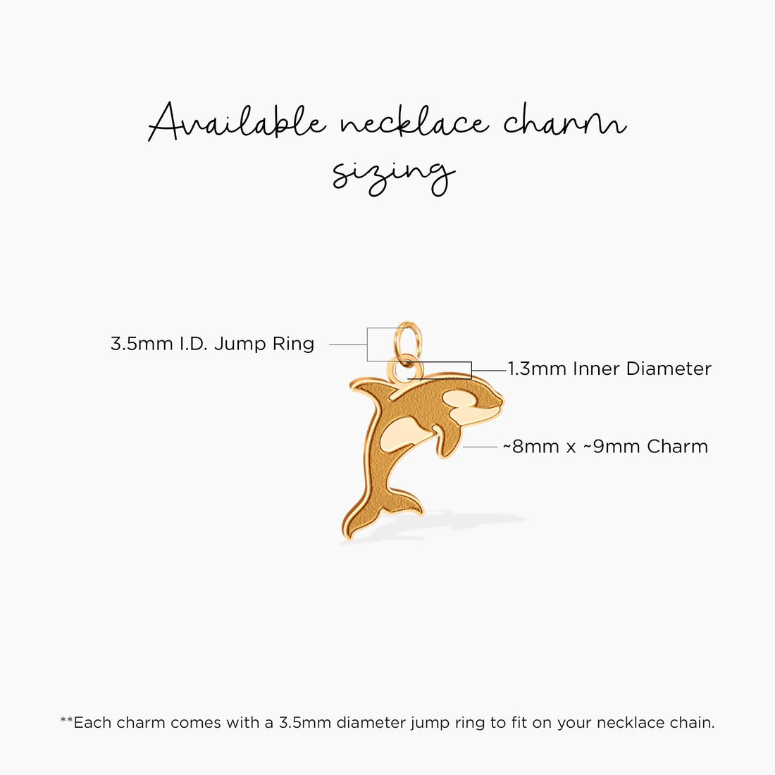 Orca Whale Pendant Necklace