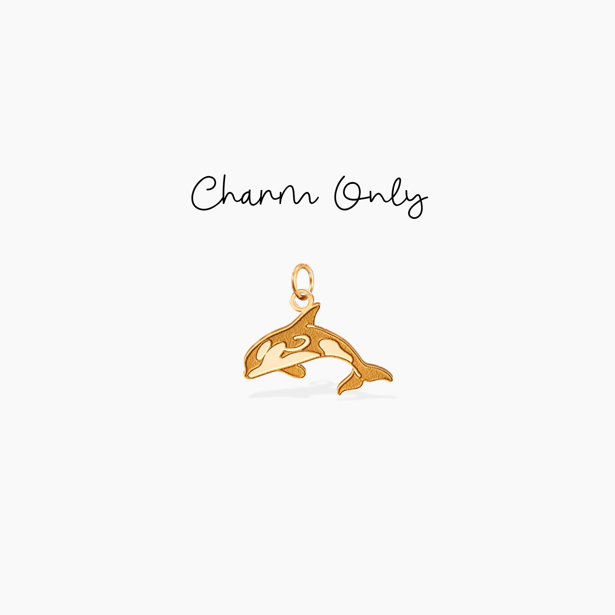 Orca Pendant Necklace
