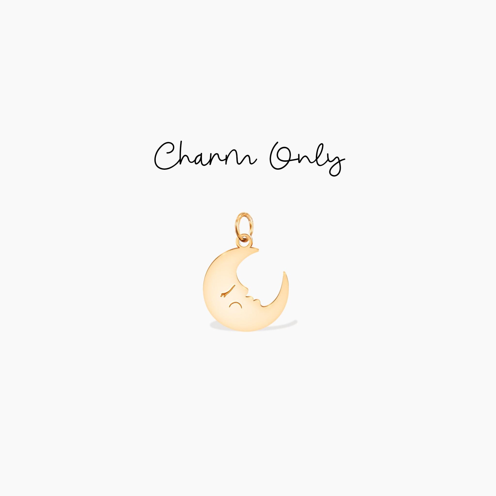 Moon Pendant Necklace