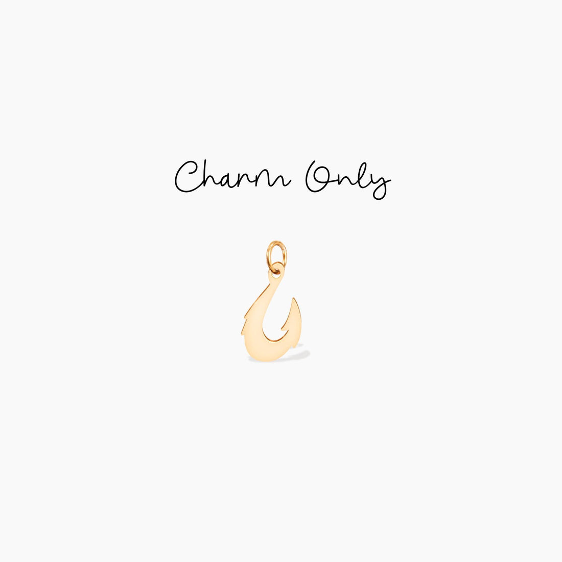 Fish Hook Pendant Necklace