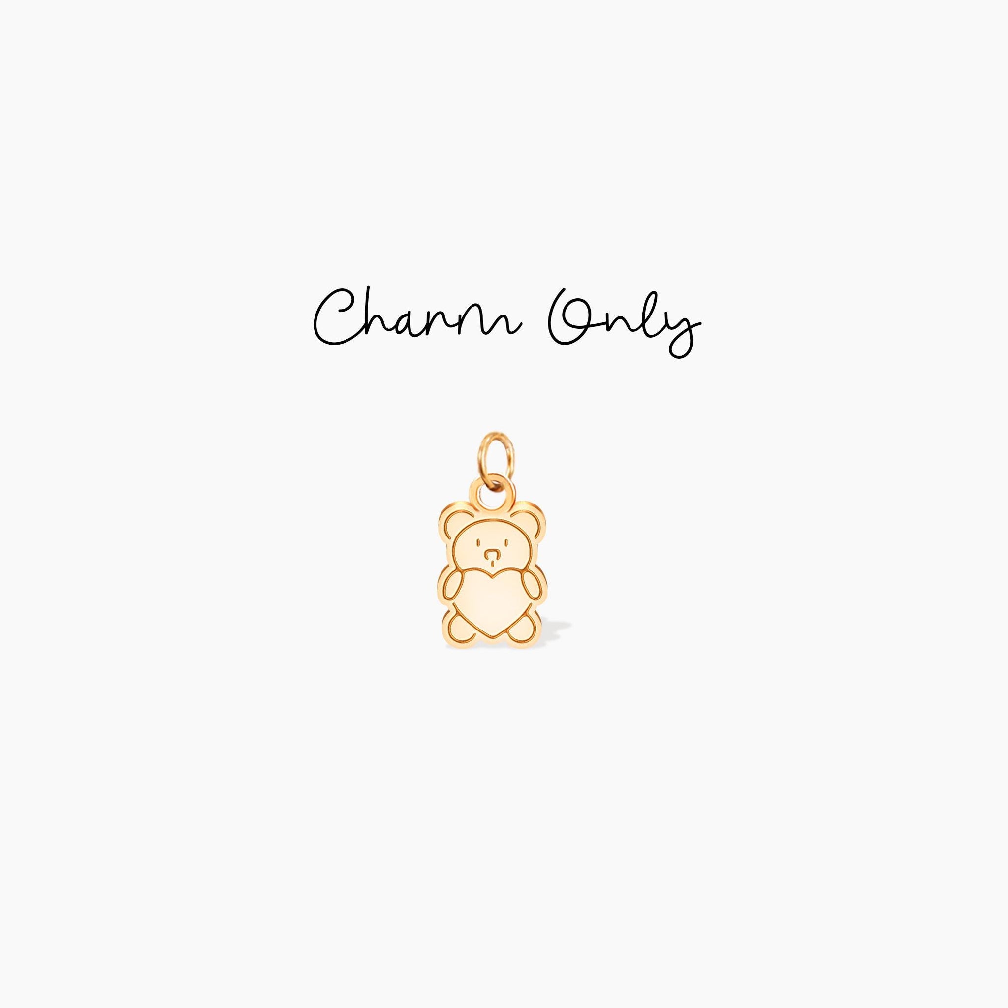 Teddy Bear Pendant Necklace