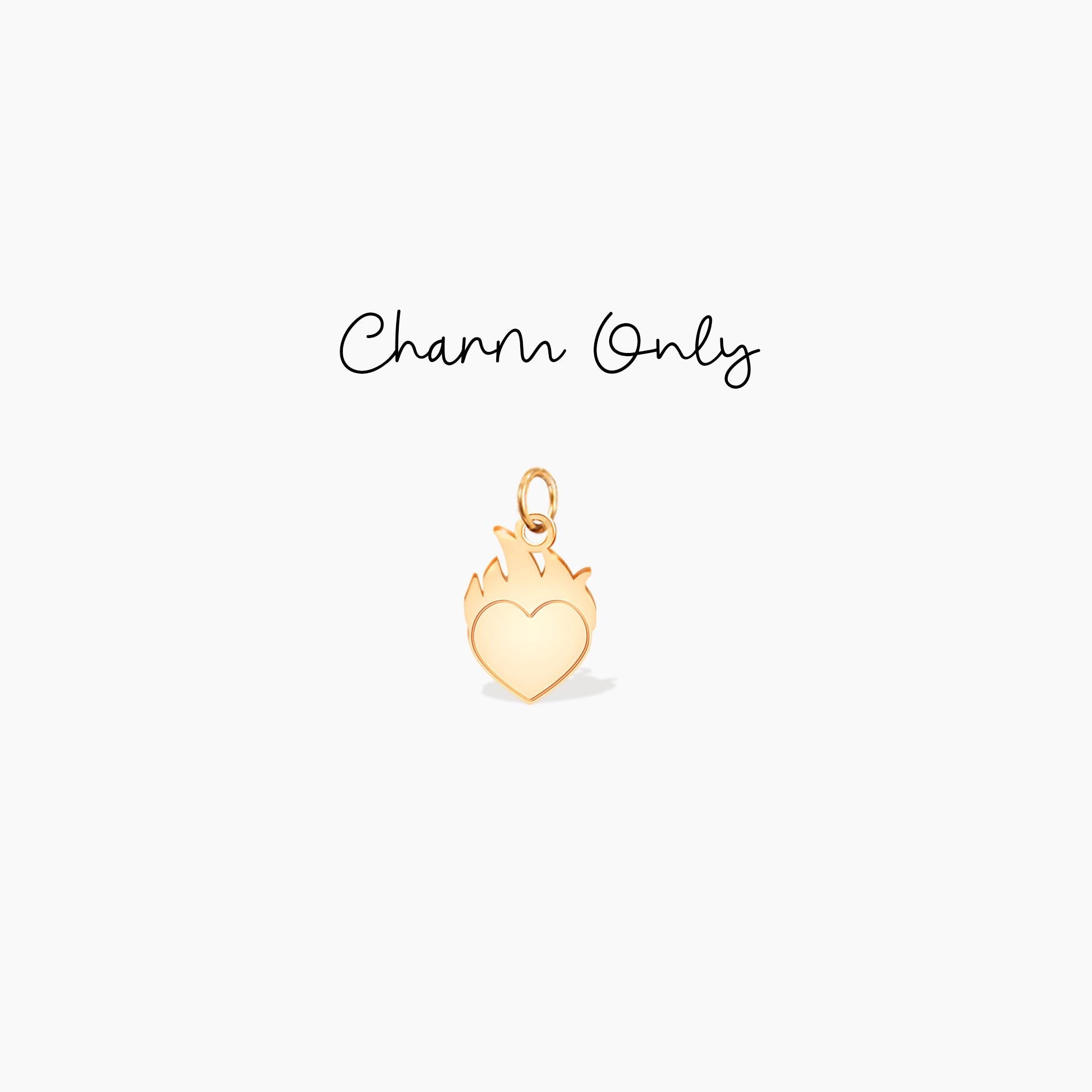 Flame Heart Pendant
