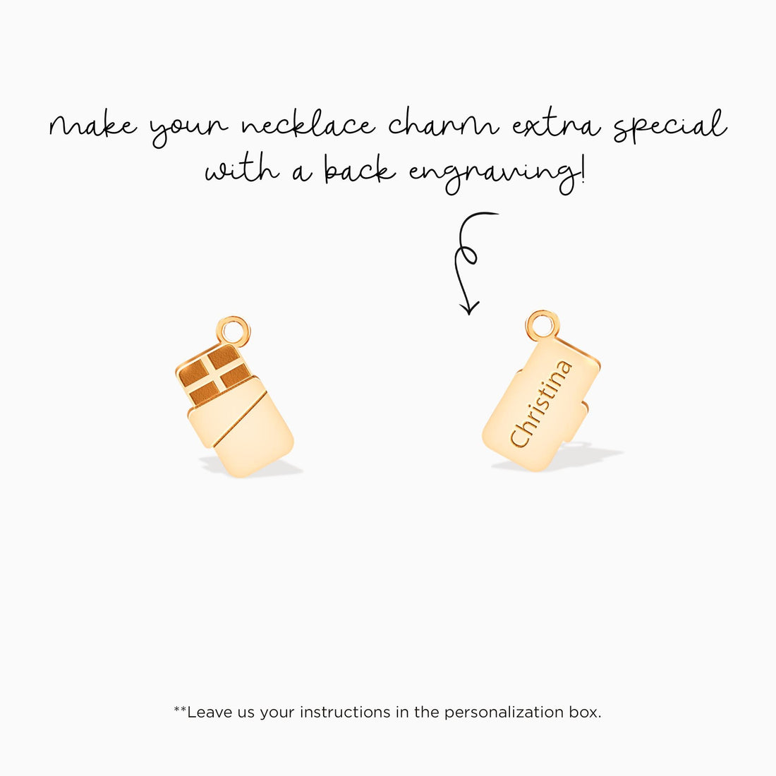 Chocolate Bar Charm