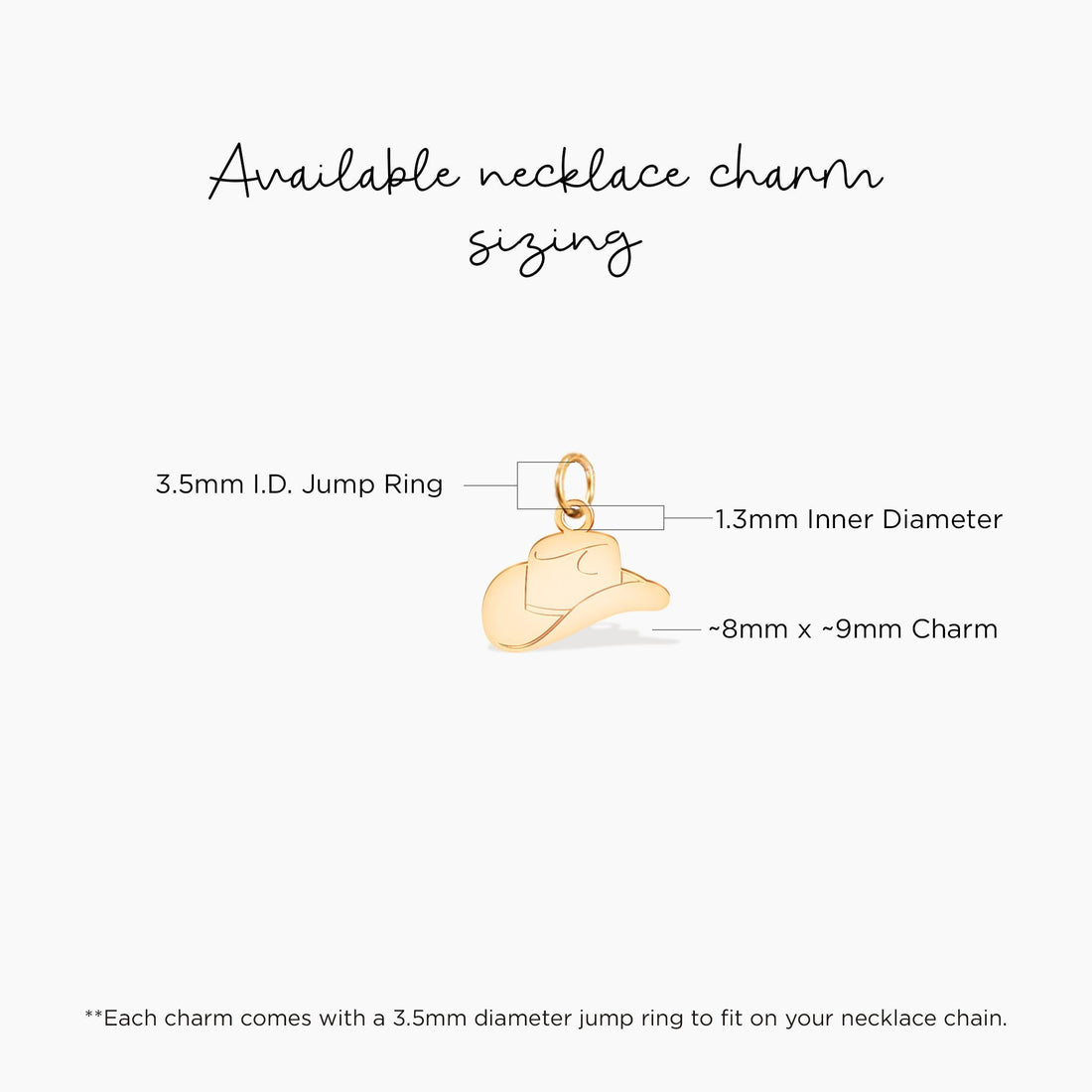 Cowboy Hat Charm
