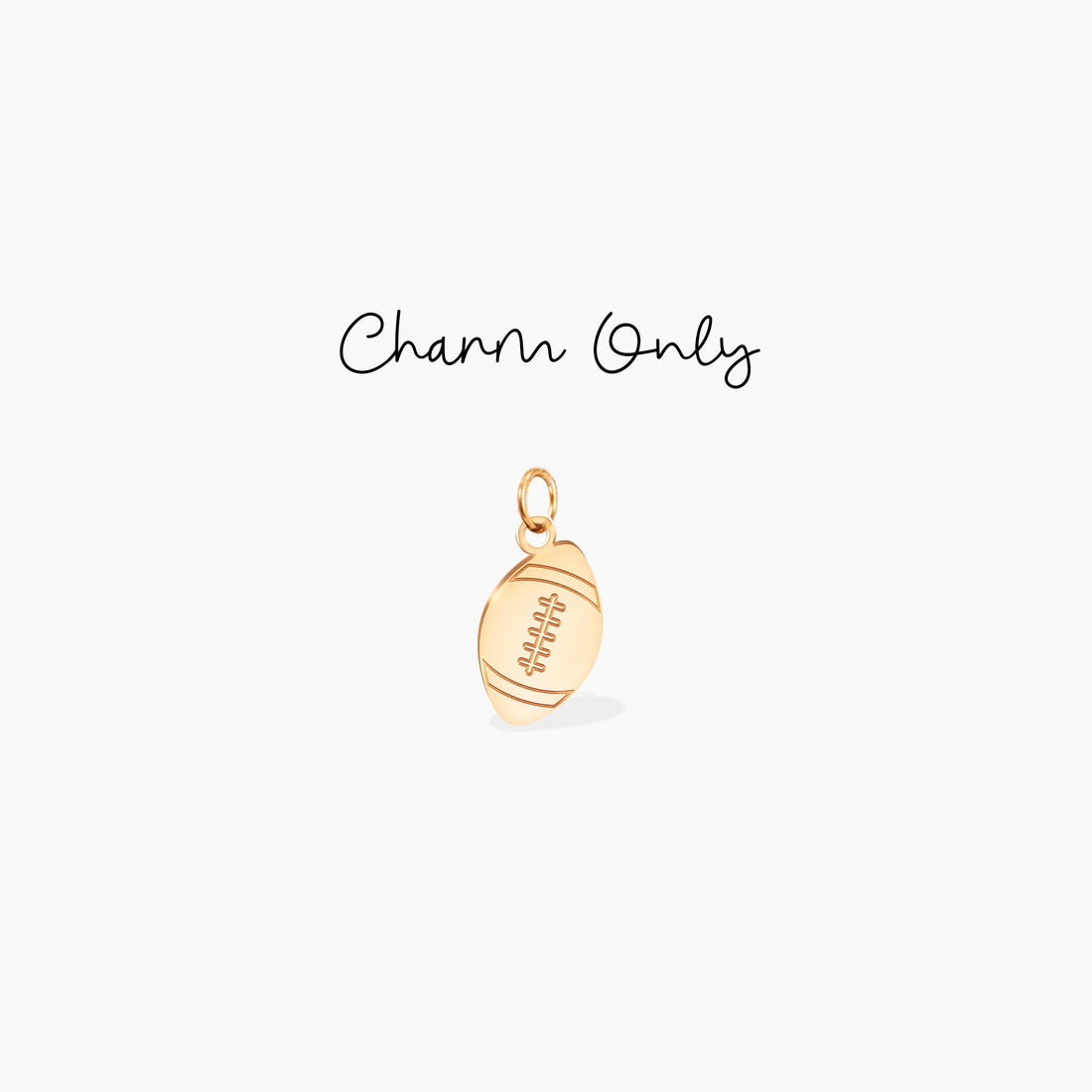 Football Pendant Necklace