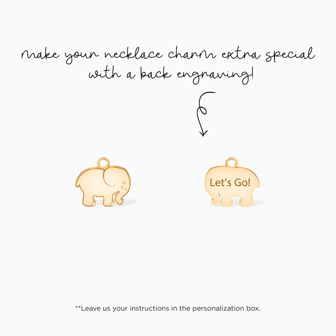 Elephant Pendant Necklace