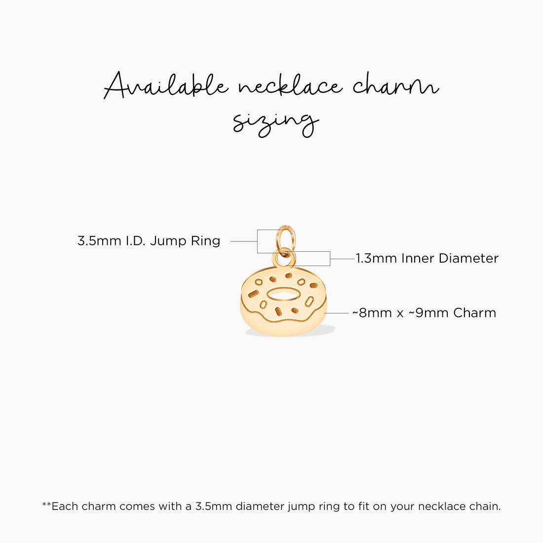 Frosted Donut Charm