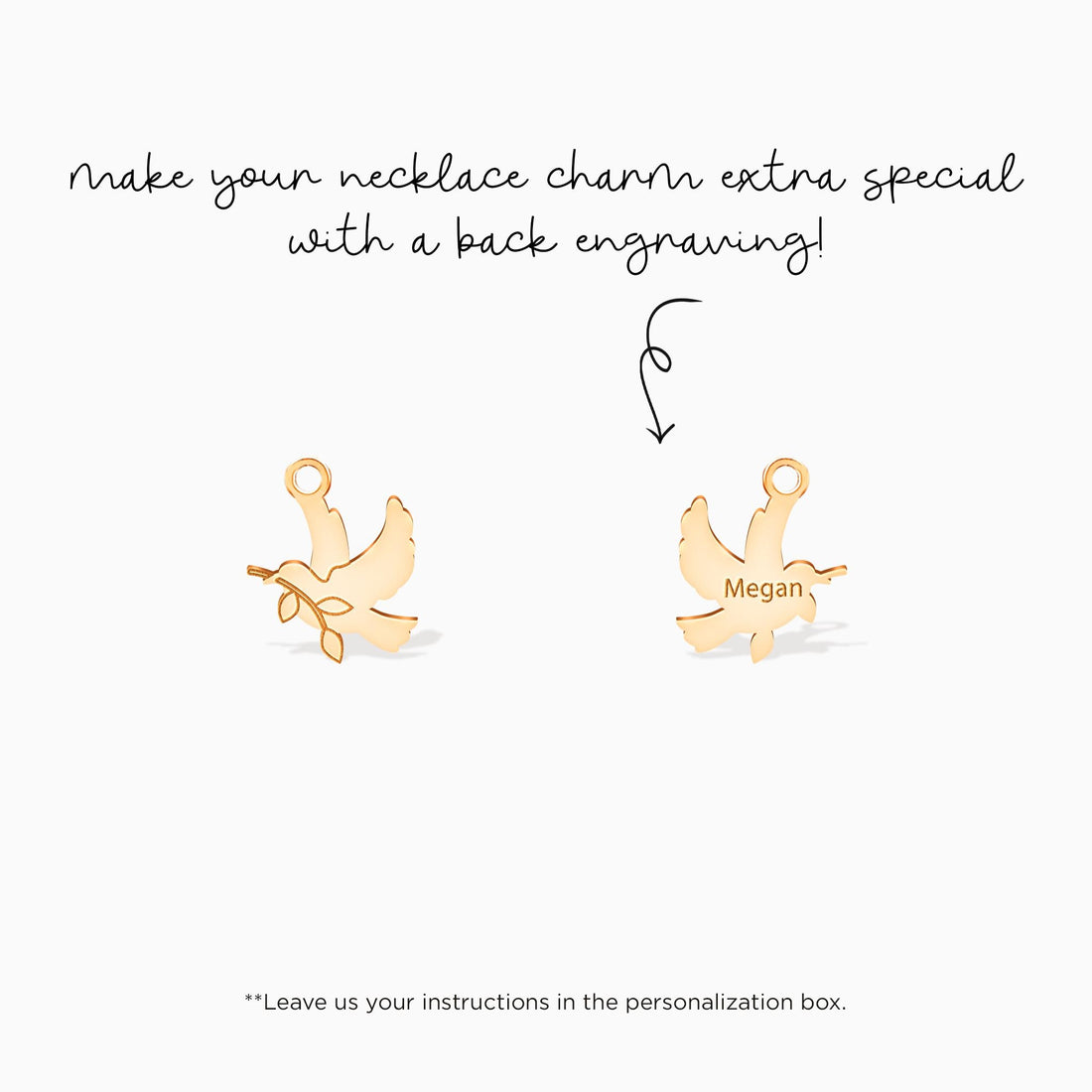 Dove Of Peace Charm