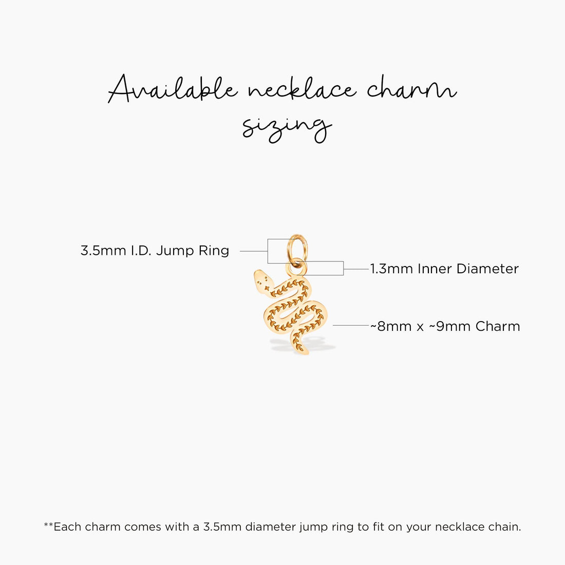 Snake Pendant Necklace