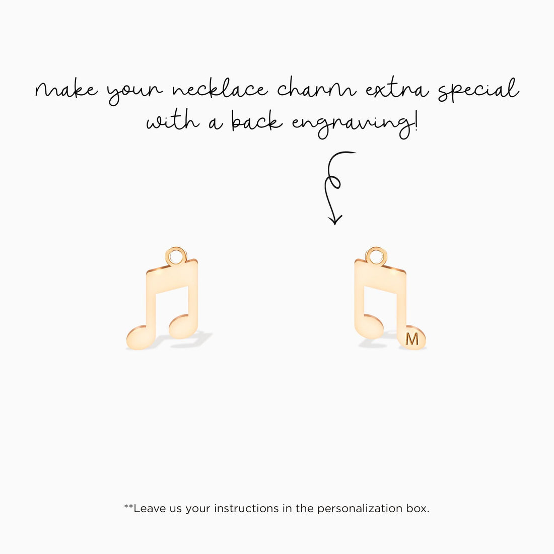 Music Note Charm