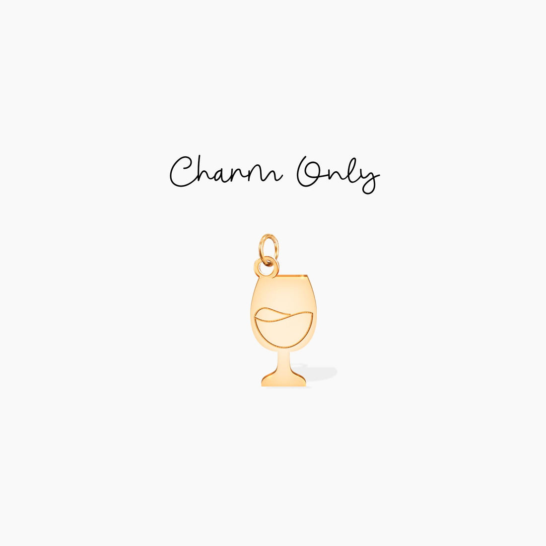 Elegant Wine Glass Charm
