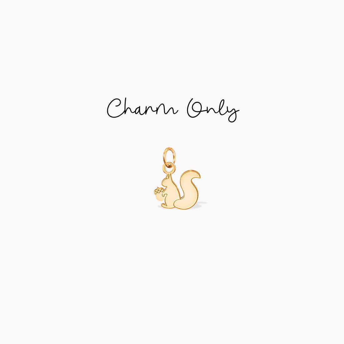 Squirrel Pendant Necklace