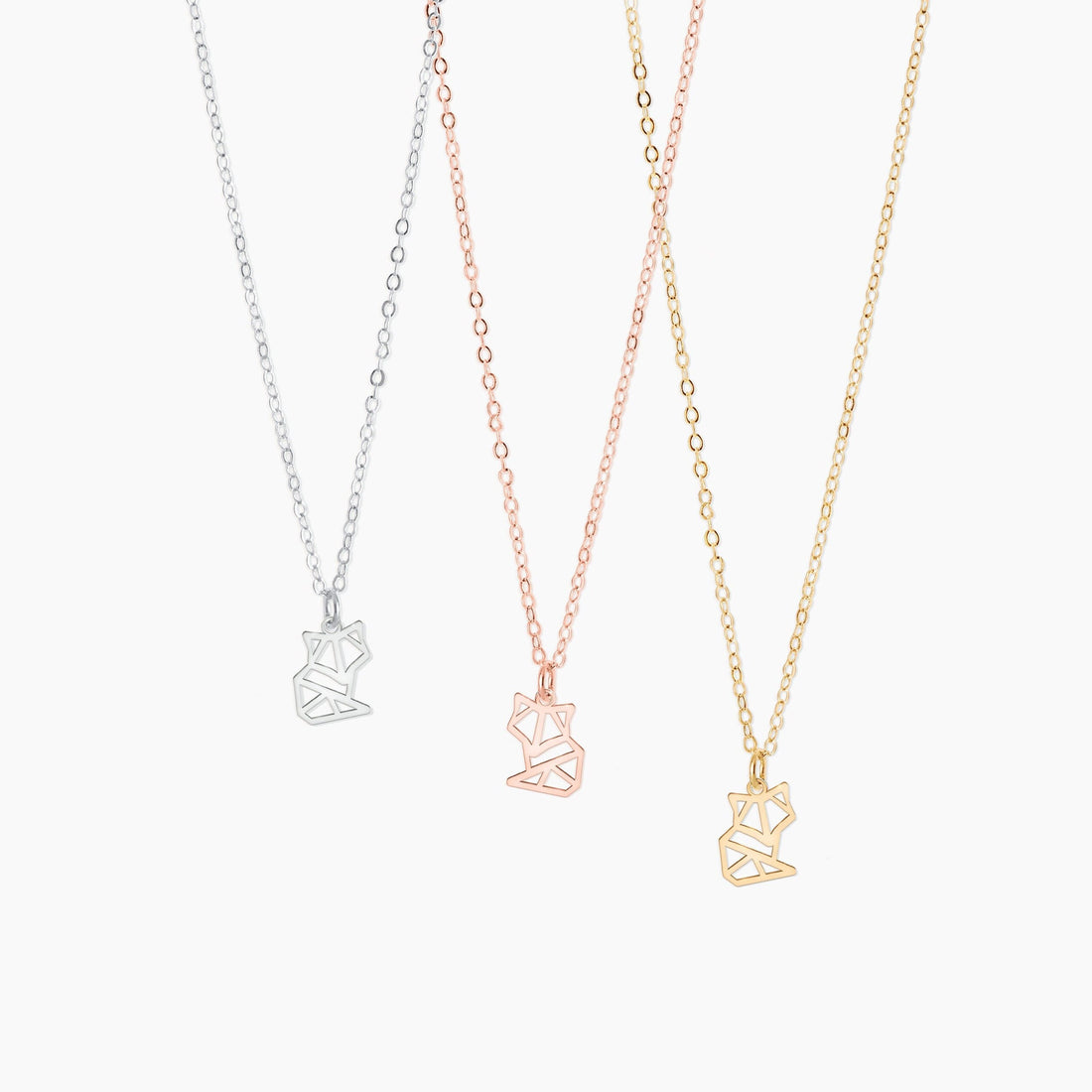 Fox Pendant Necklace