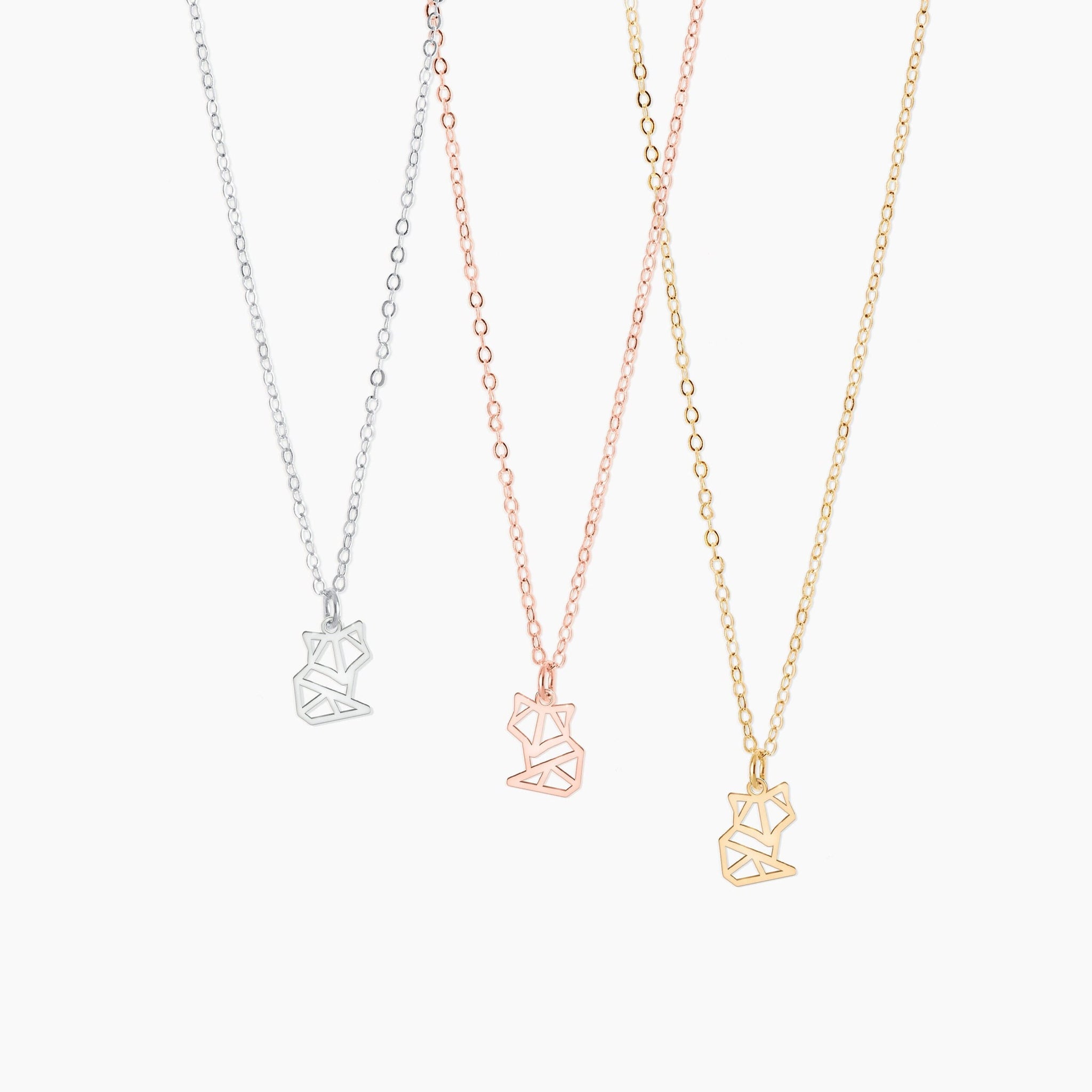 Fox Pendant Necklace