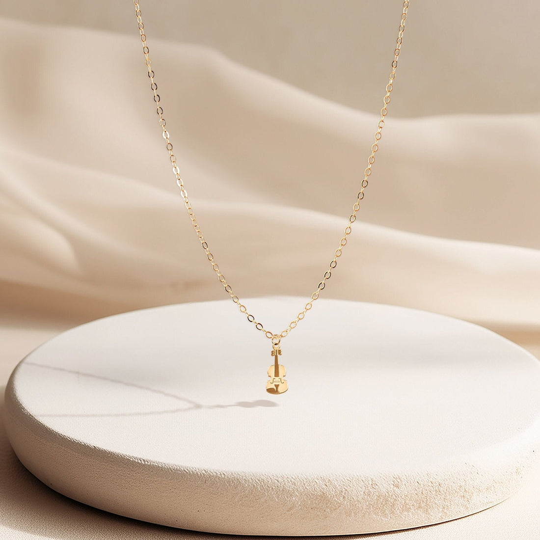 Music Note Pendant Necklace