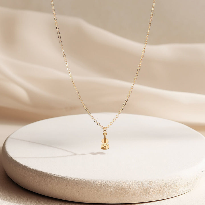 Music Note Pendant Necklace
