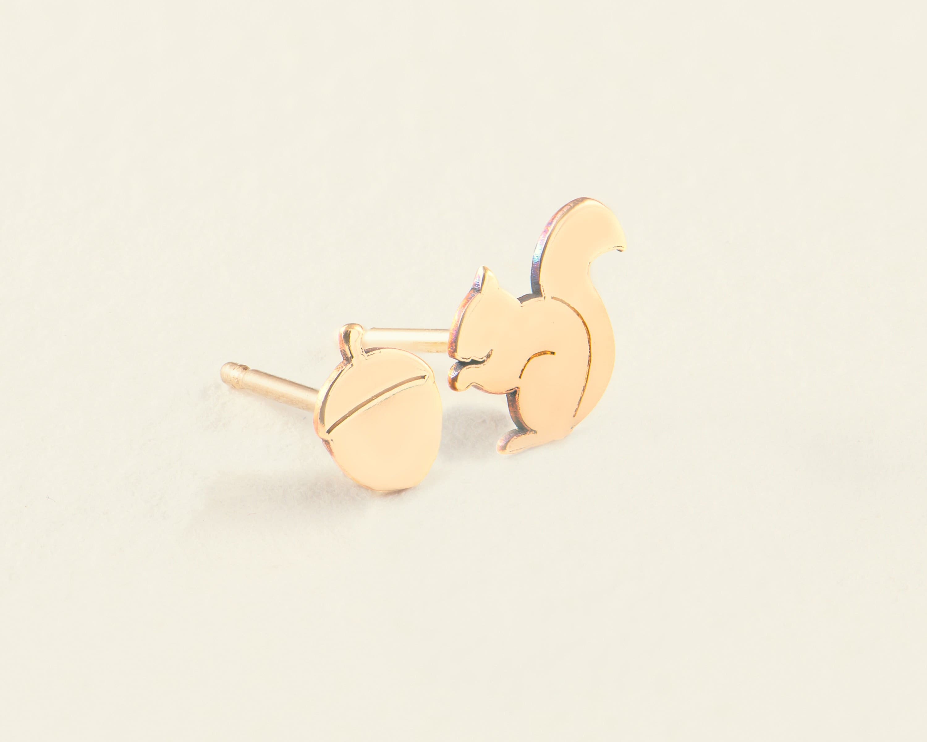 Acorn Stud Earrings