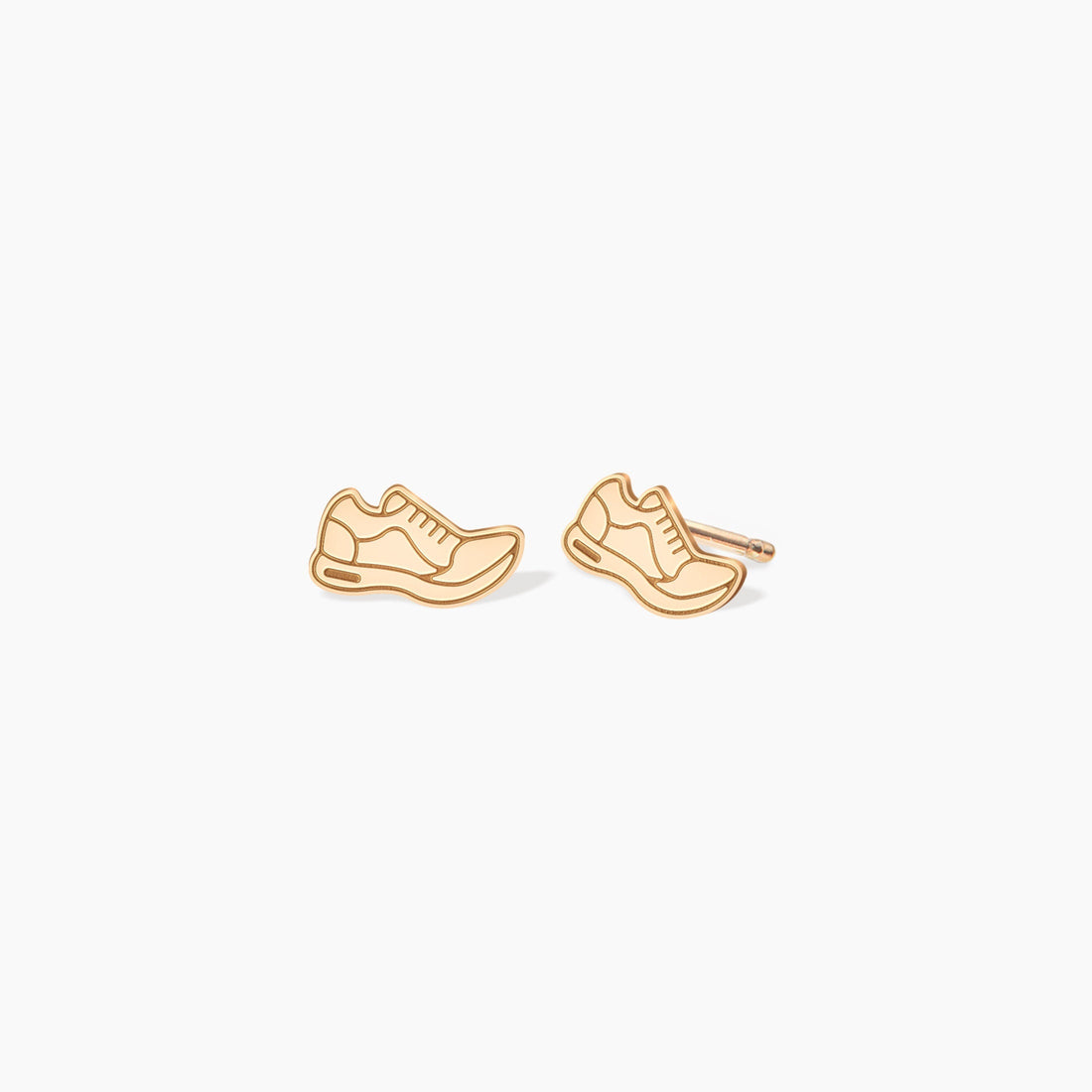 Runner Charm Stud Earrings
