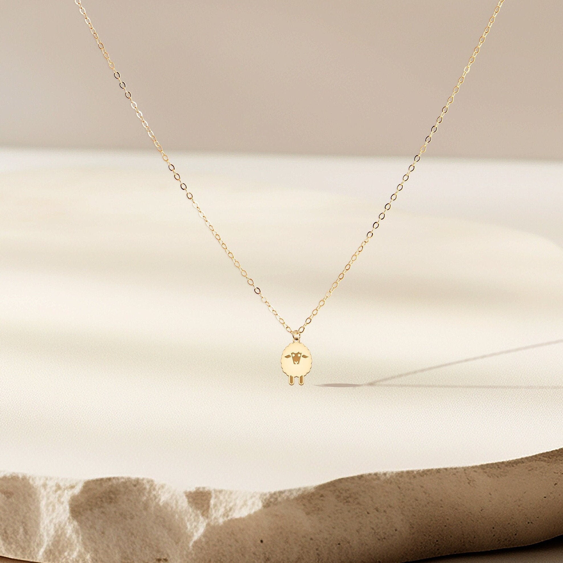 Sheep Pendant Necklace