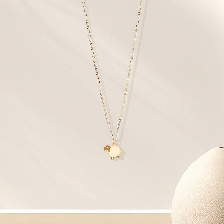 Lamb Pendant Necklace