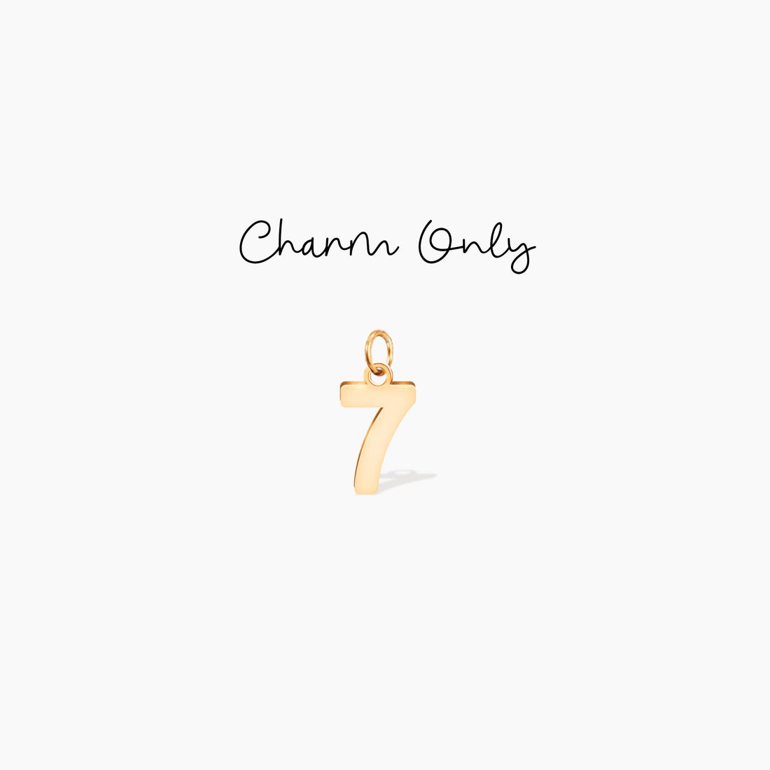 Number Pendant Necklace