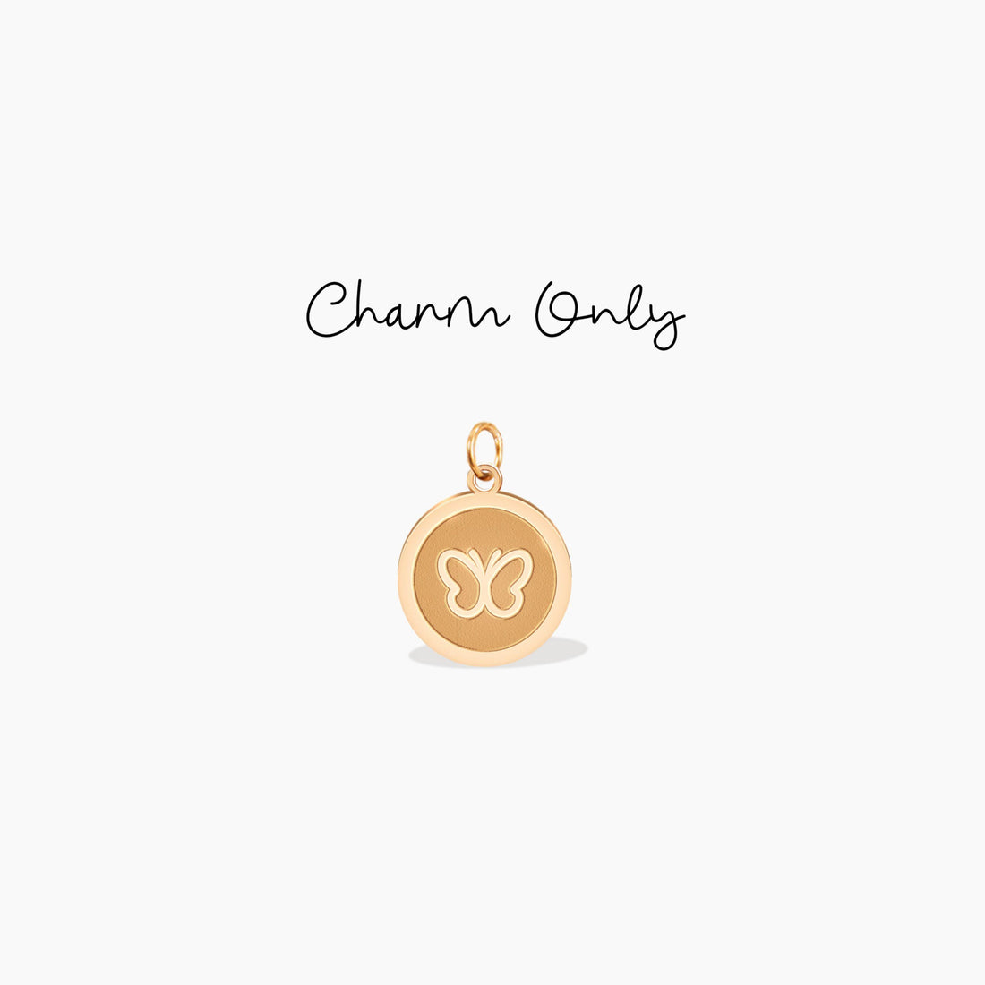 Butterfly Disc Charm