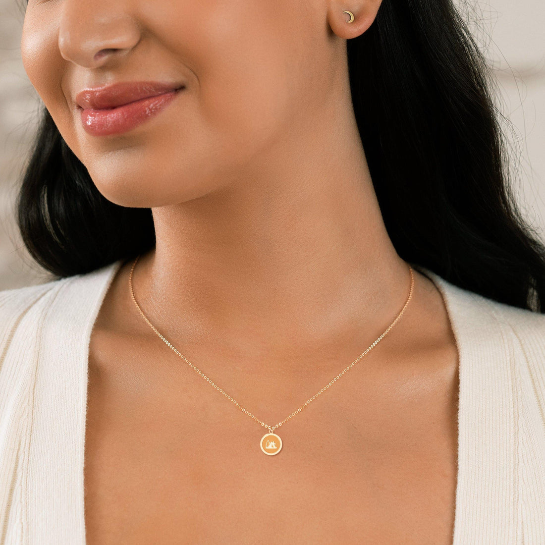 Crown Disc Charm
