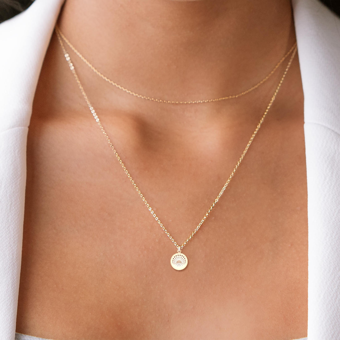 Sunrise Pendant Necklace