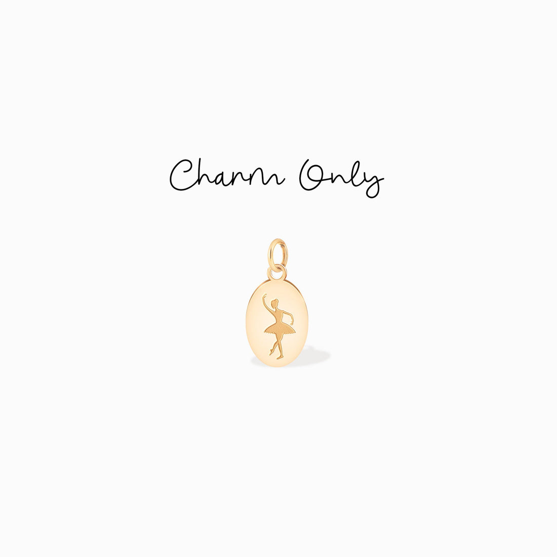 Ballerina Princess Charm Stud Earrings