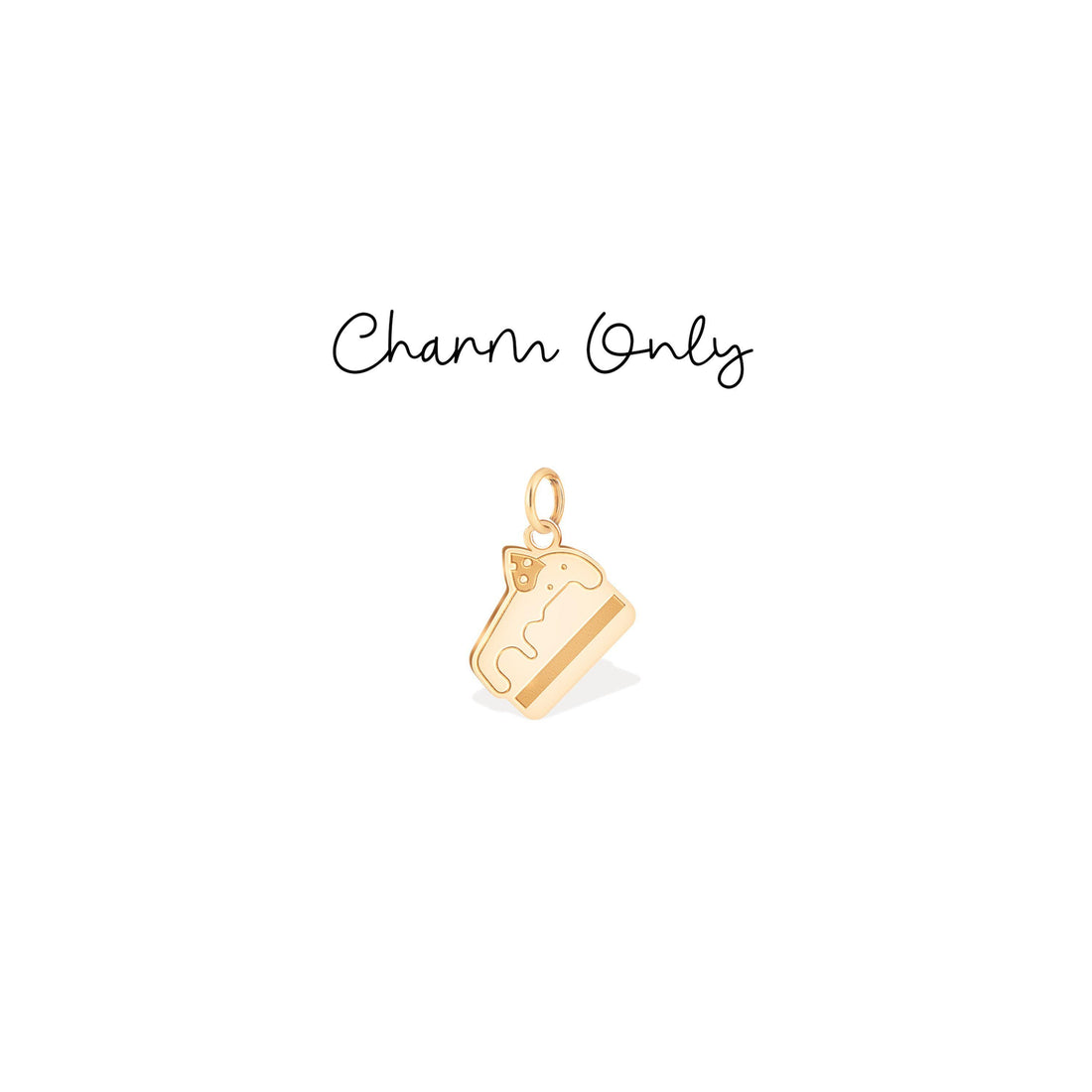 Customizable Pastel Cake Charm Pendant