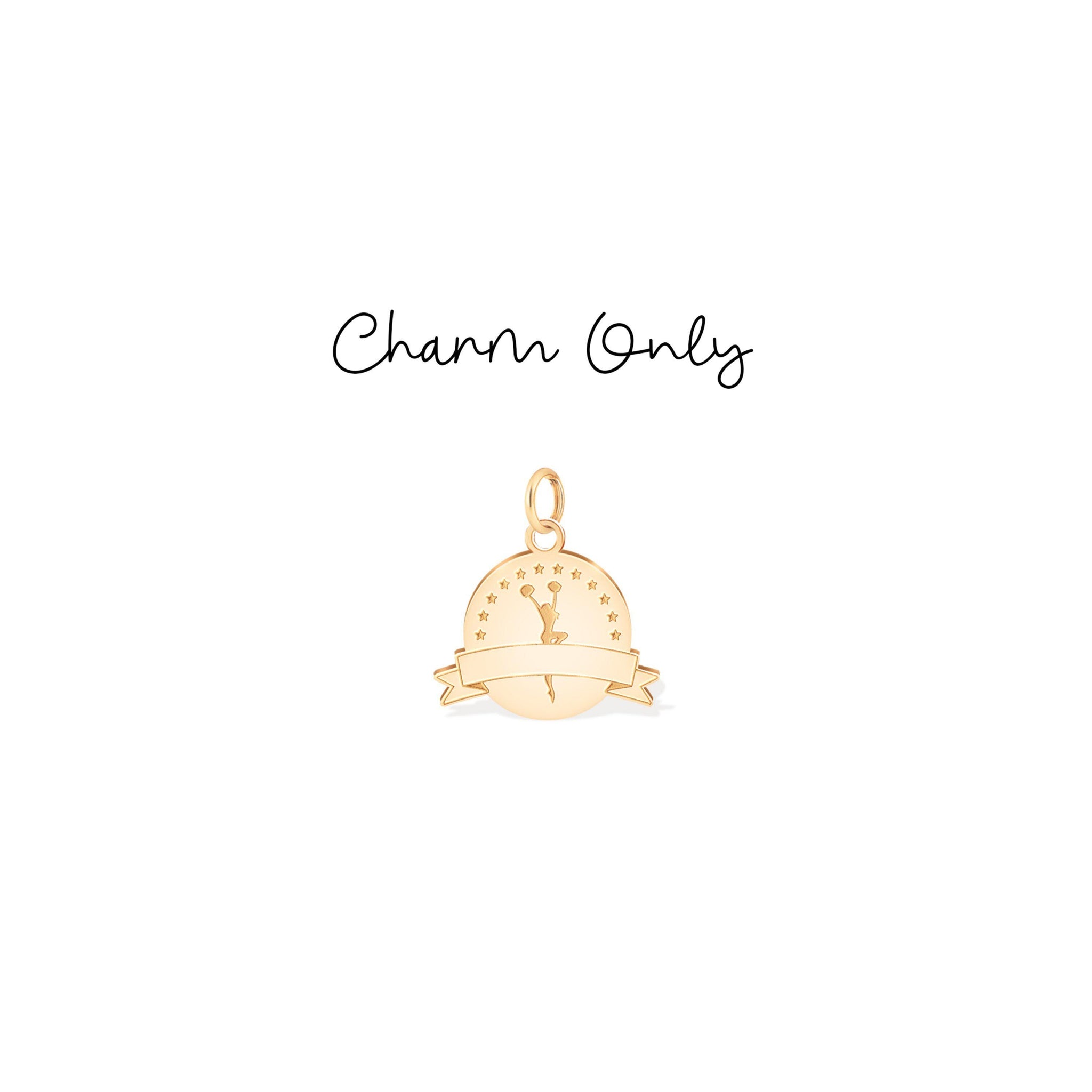 Cheerleader Megaphone Pendant Necklace