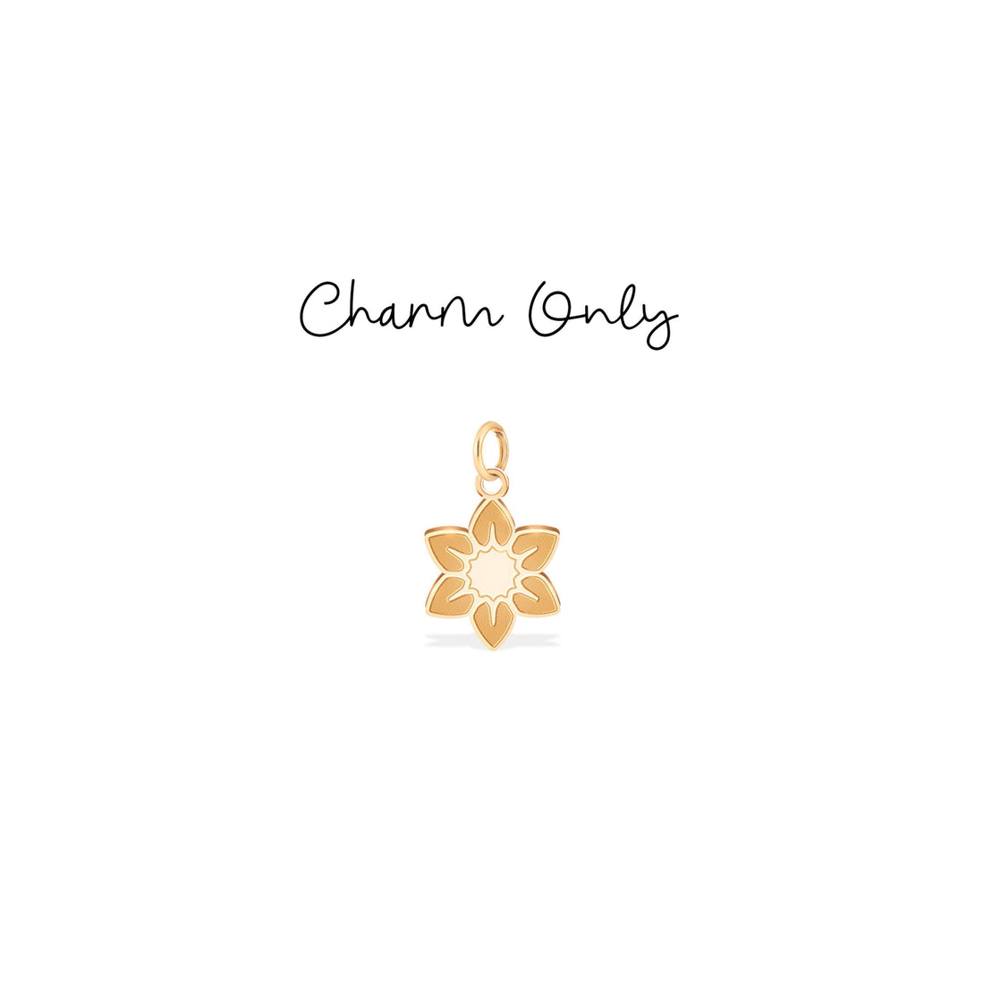 Flower Two-tone Charm