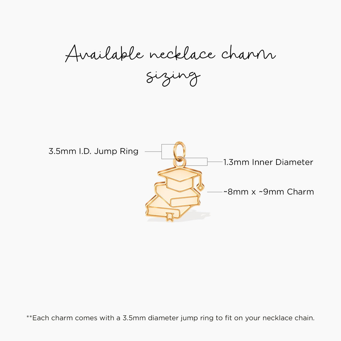 Graduation Books Charm Pendant