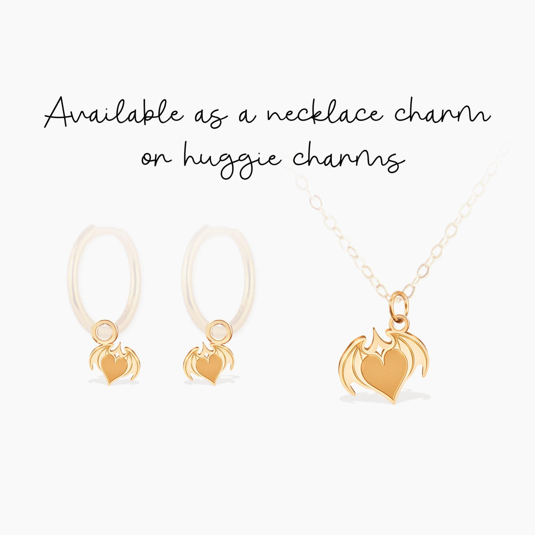 Devil Heart Charm