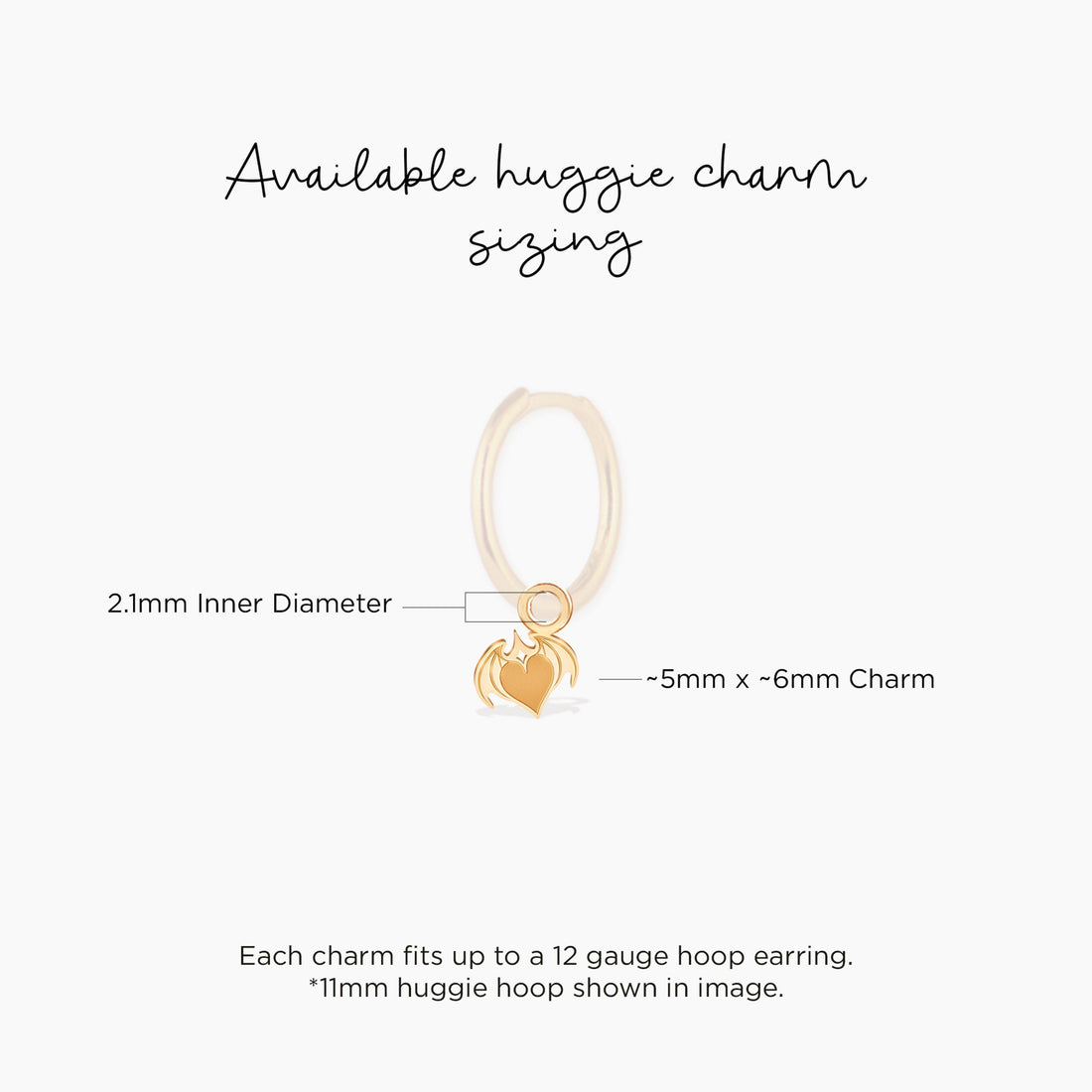 Devil Heart Charm