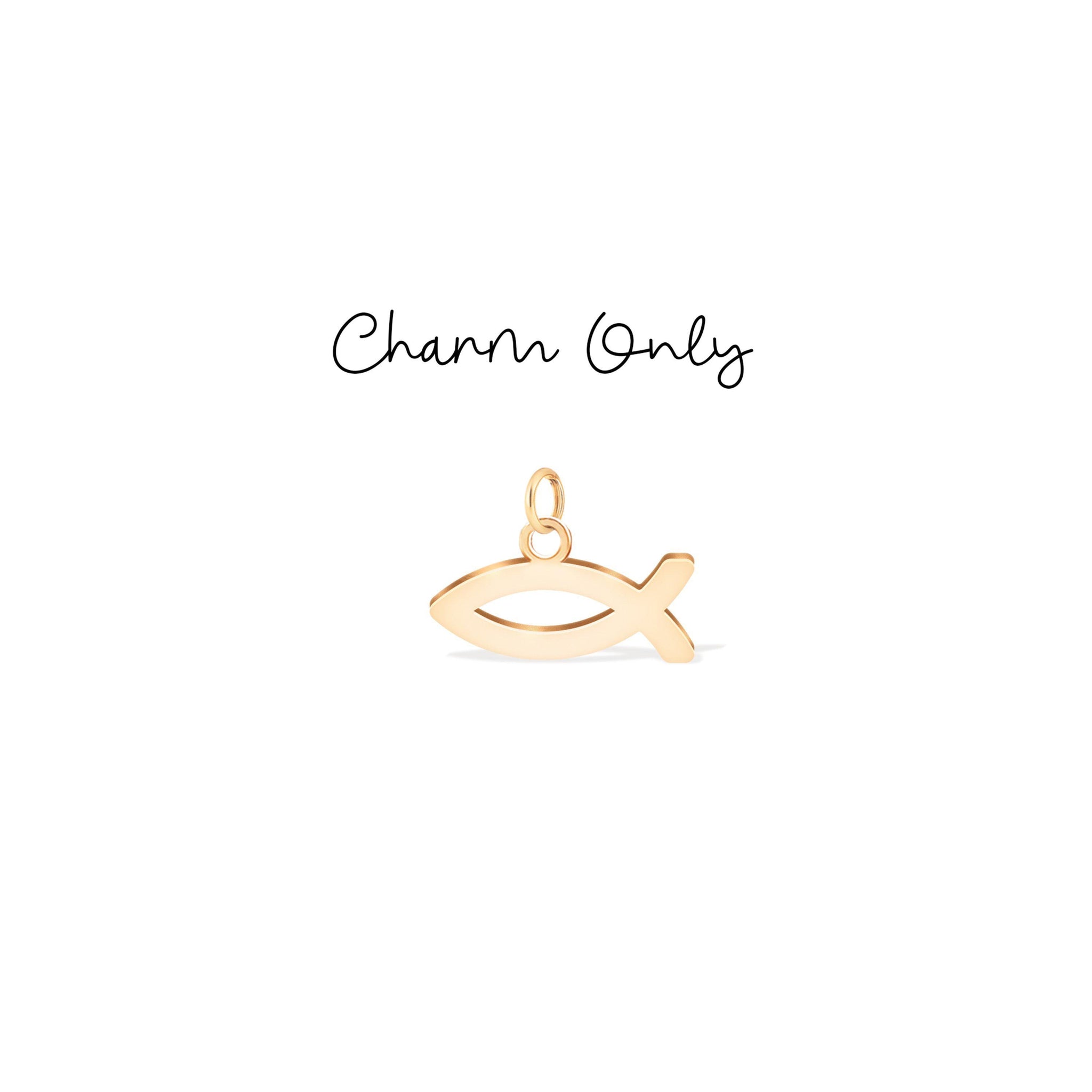 Jesus Fish Pendant Necklace