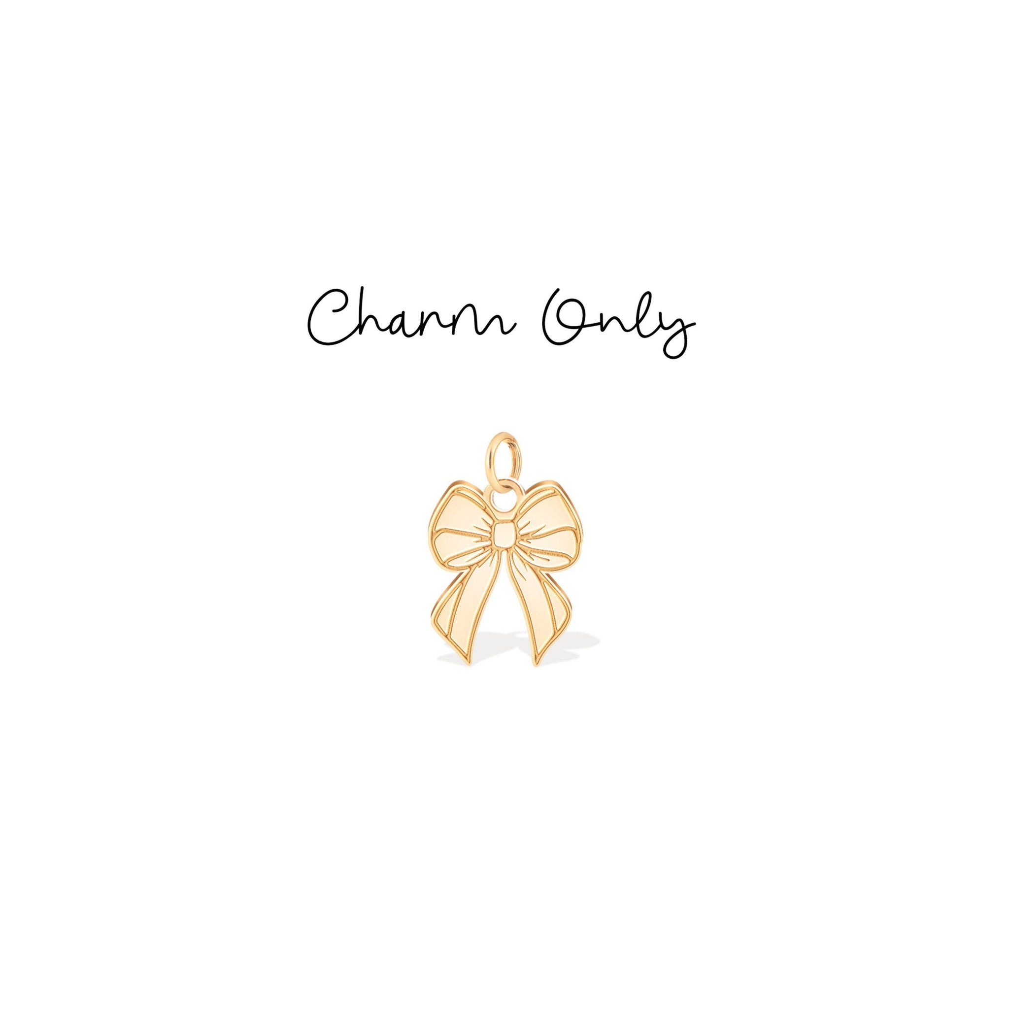 Kawaii Ribbon Bow Pendant Necklace
