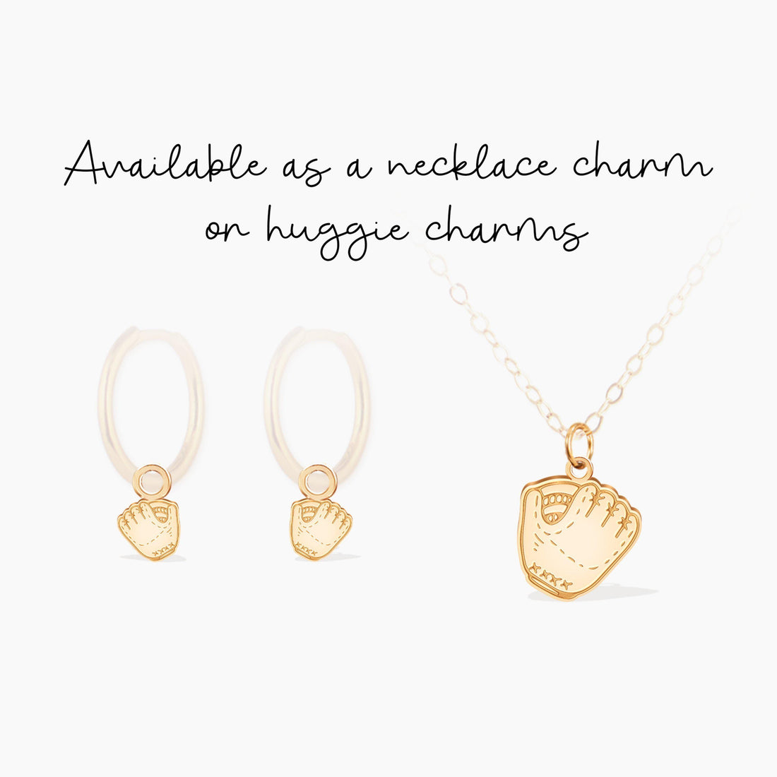 Baseball Mitt Charm