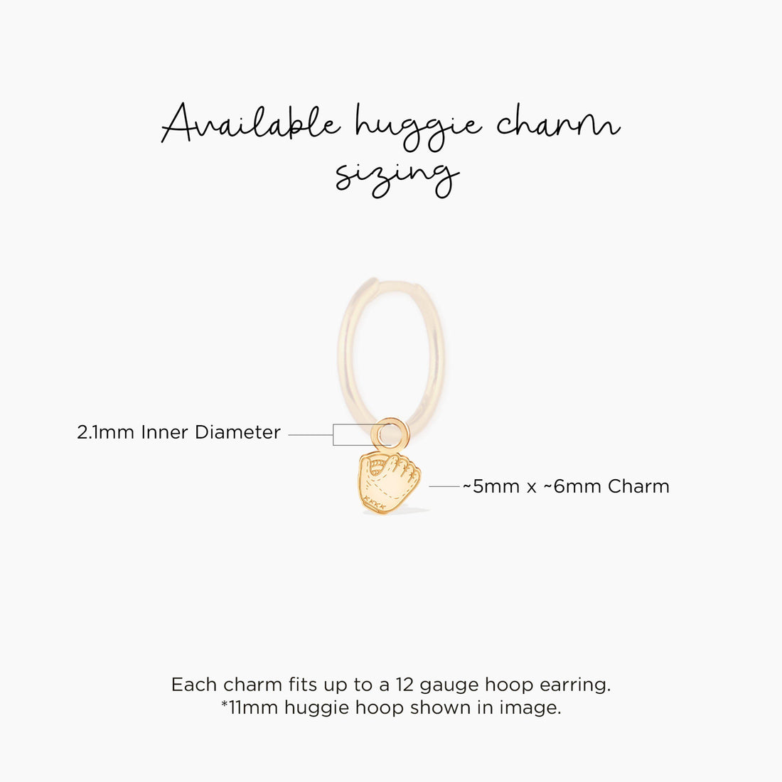 Baseball Mitt Charm