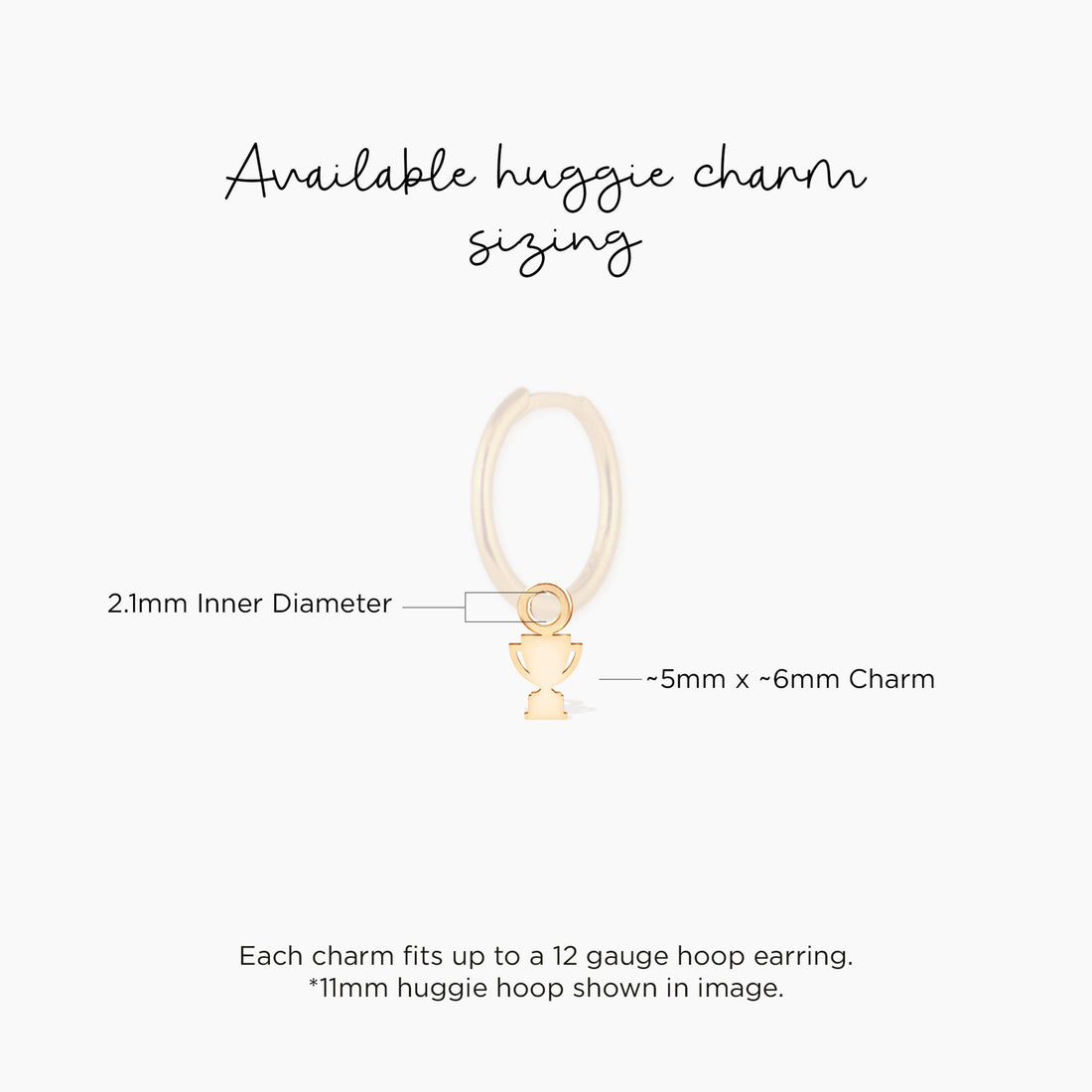 Champion Trophy Charm Pendant