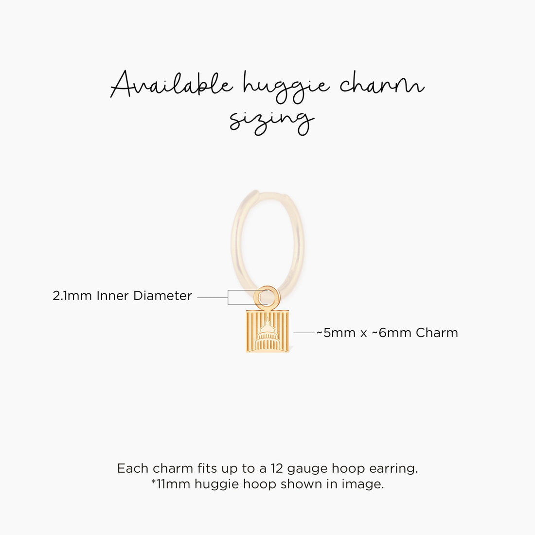 White House USA Charm Pendant