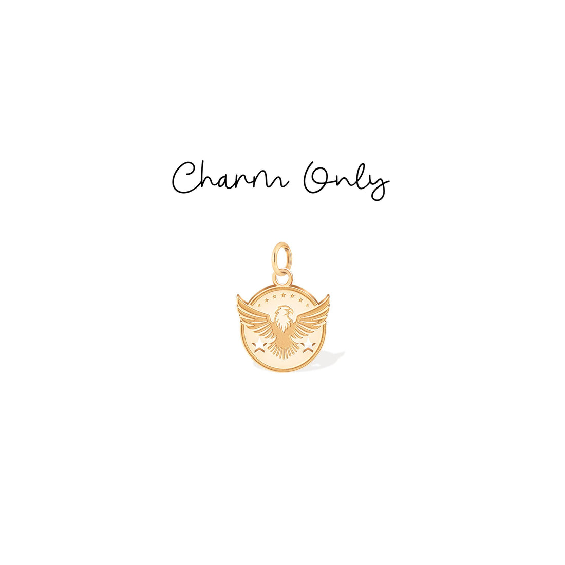 Eagle Medallion Charm