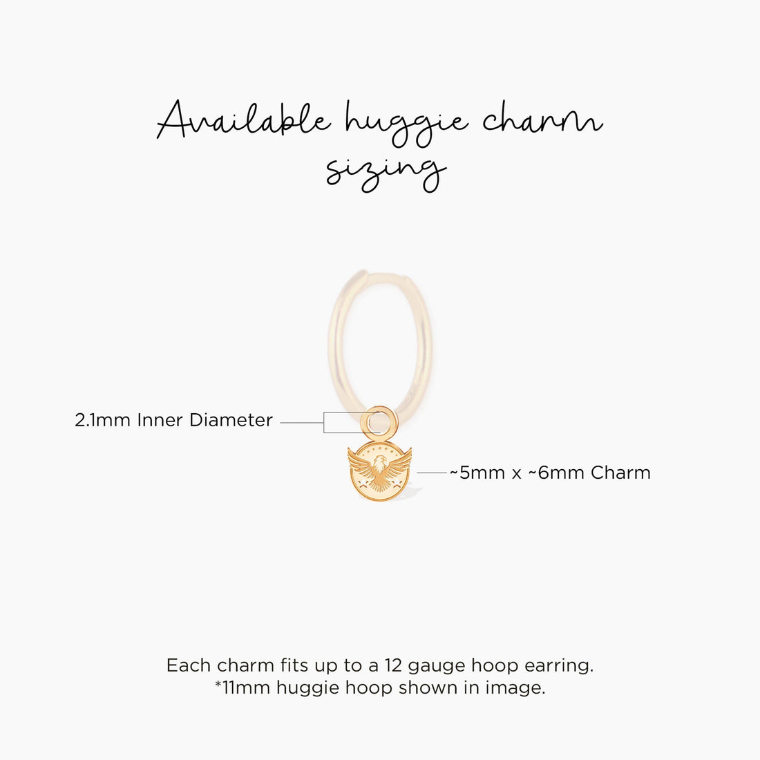 Eagle Medallion Charm