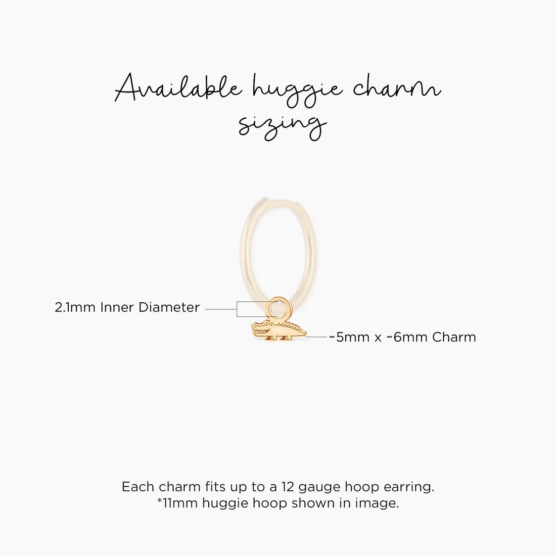 Alligator Charm Pendant
