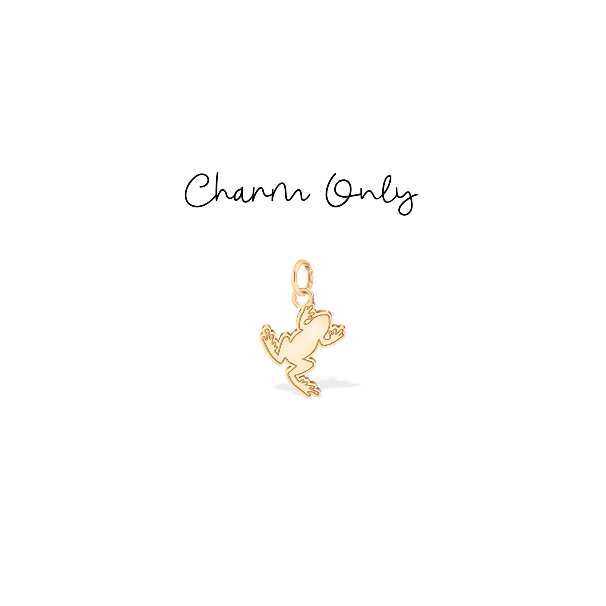 Leaping Frog Pendant Necklace