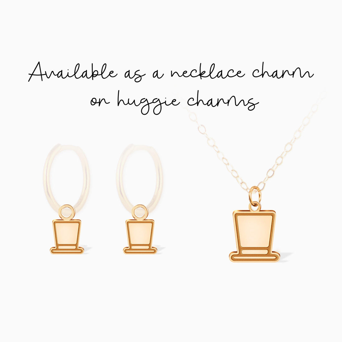 Magician Hat Charm Pendant