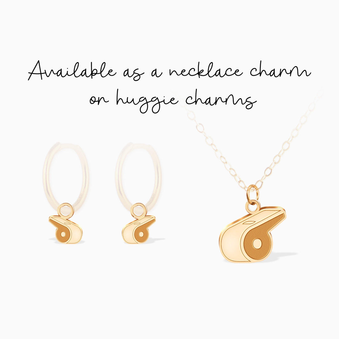 Whistle Charm Pendant