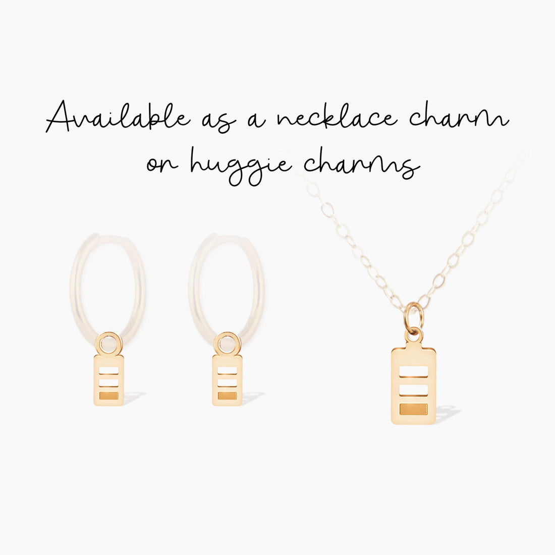 Low Battery Charm Pendant