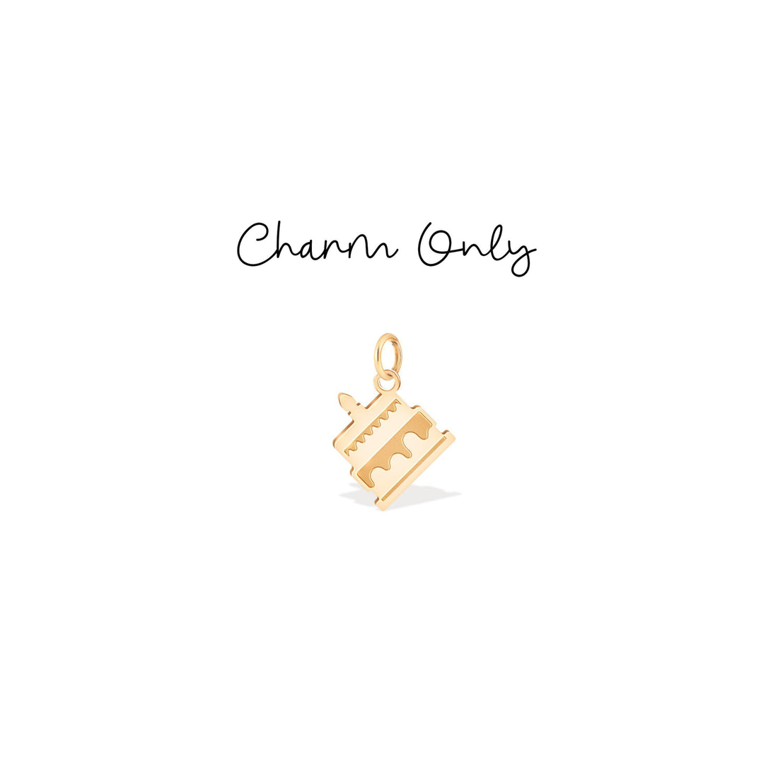 Birthday Cake Charm Pendant