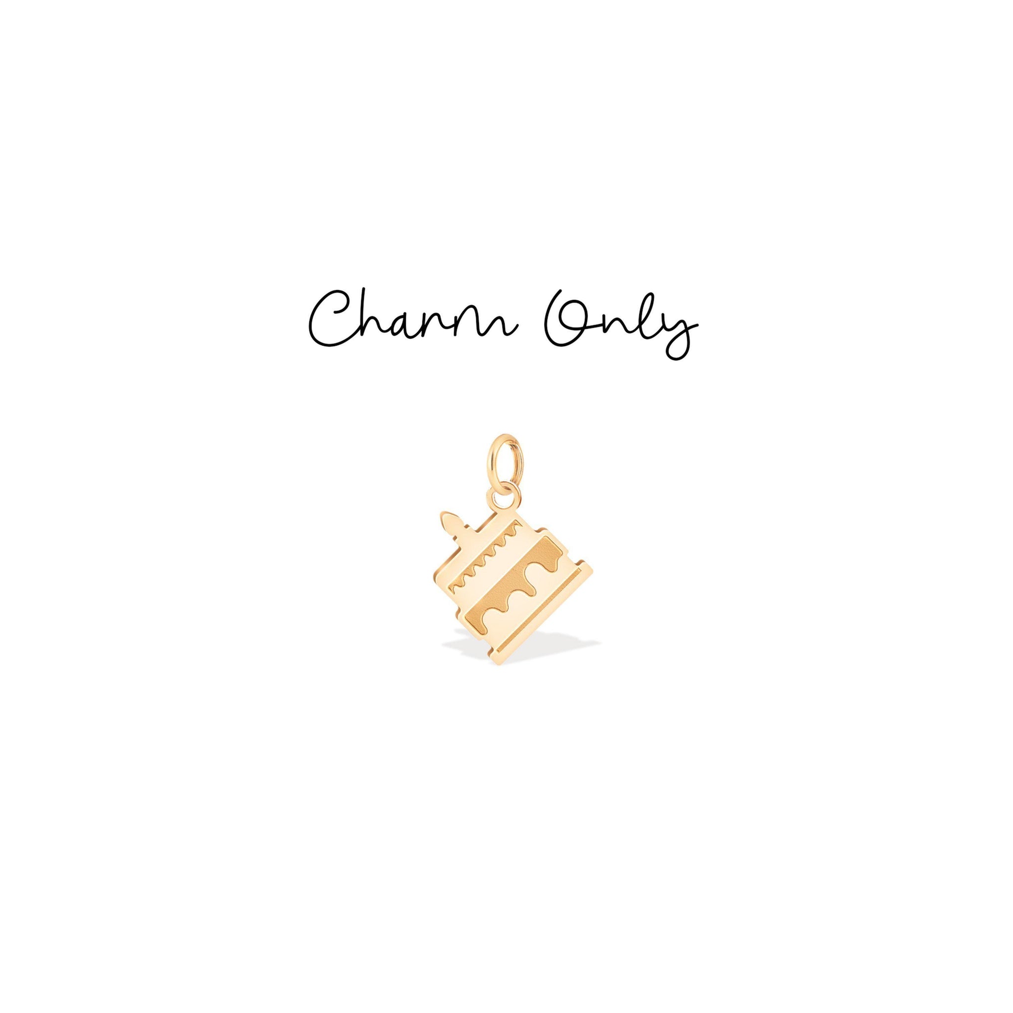 Birthday Cake Charm Pendant